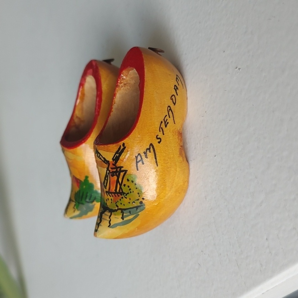Miniature Decorative Amsterdam Souvenir Wooden Shoes